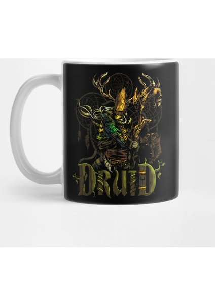 Druid Fantasy Class Dungeons Crawler Rpg And Dragons Slayer Kupa Bardak