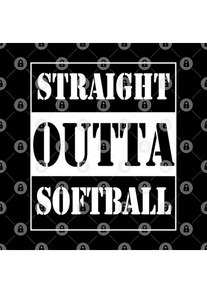 Straight Outta Softball Kupa Bardak