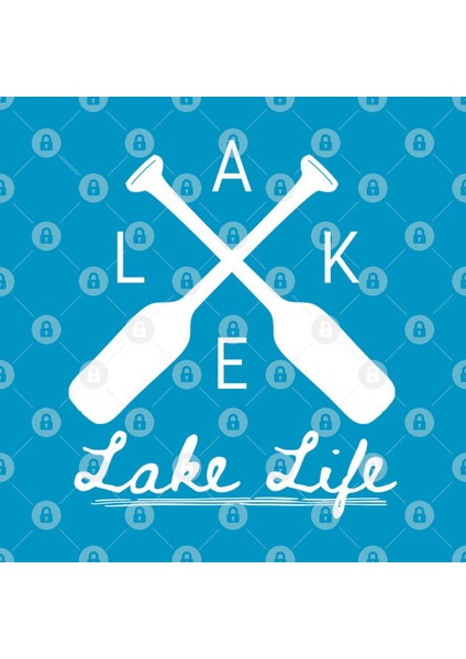 Lake Life Paddles Kupa Bardak