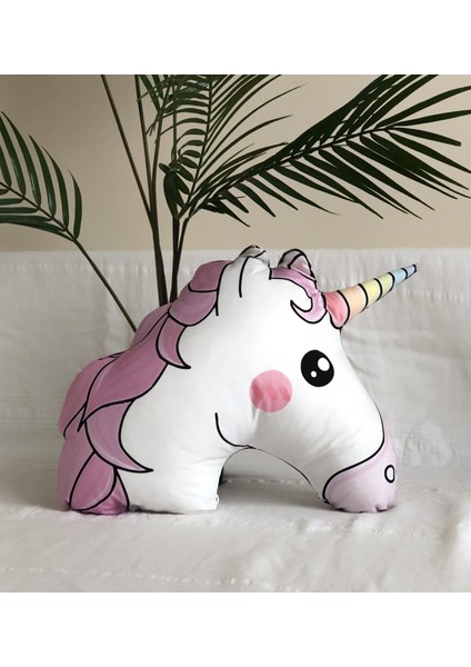 Sevimli Unicorn Tasarımlı Yastık