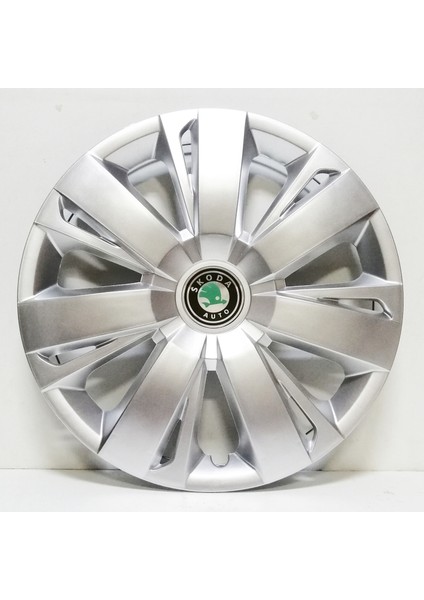 Skoda 16 İnç Jant Kapağı Amblem 4 Adet