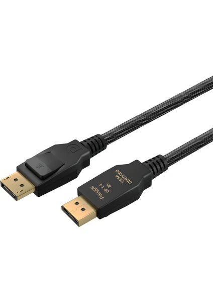 Vesa Sertifikalı 2m Displayport 1.4 Kablo (ENTDP1420)