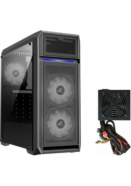 N5 OF 500W ATX Mid Tower Bilgisayar Kasası