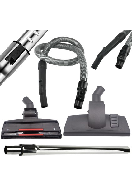 Arçelik S 4120 Kanguru Süpürge Hortumu Boru ve Başlık Set