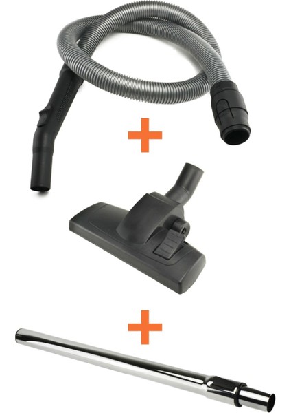 Arnica Bora Kilitli Süpürge Hortumu Boru ve Başlık Set