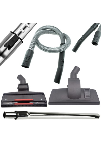 Bosch BSG 69999 Süpürge Hortumu Boru ve Başlık Set