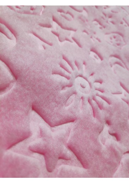 Pembe Kabartmalı Peluş Bebek Battaniye modelleri