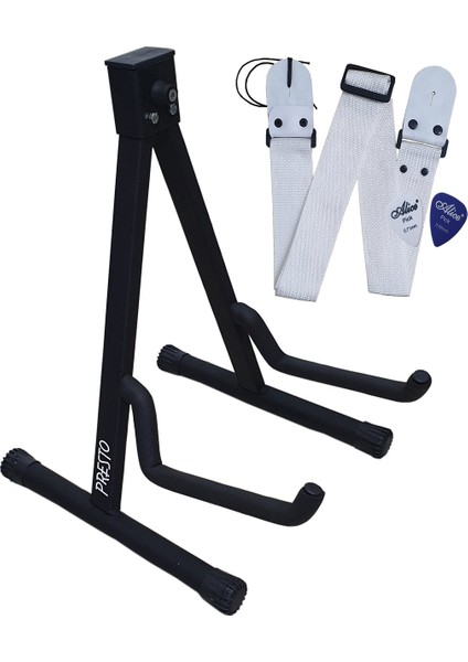 Prs-01 Gitar Sehpası + Askı ve 2 Adet Pena