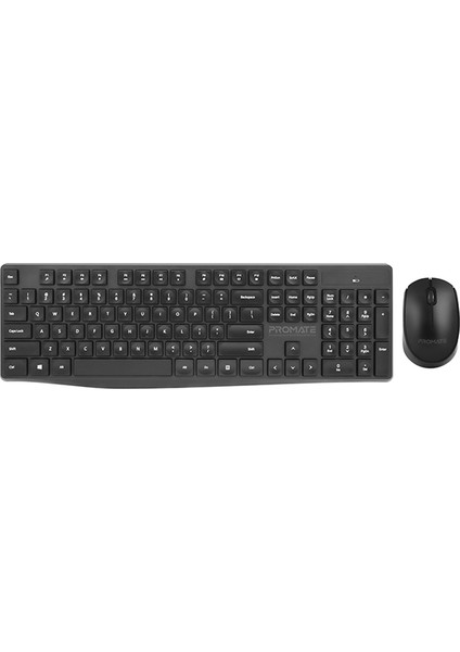 Procombo-5 Klavye Mouse Set Kablosuz Wireless Optik Kablosuz Tam Boy İngilizce Q