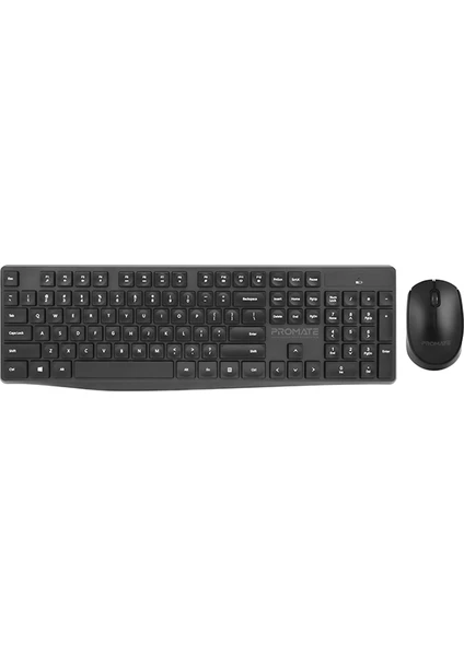 Procombo-5 Klavye Mouse Set Kablosuz Wireless Optik Kablosuz Tam Boy İngilizce Q