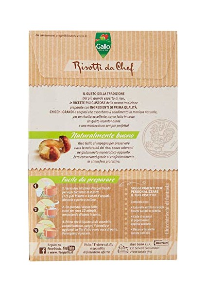 Porçini Mantarlı Risotto 175 gr fiyatları