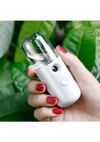 Beyaz Mini Şarjlı Dezenfektan Makinesi fırsatları