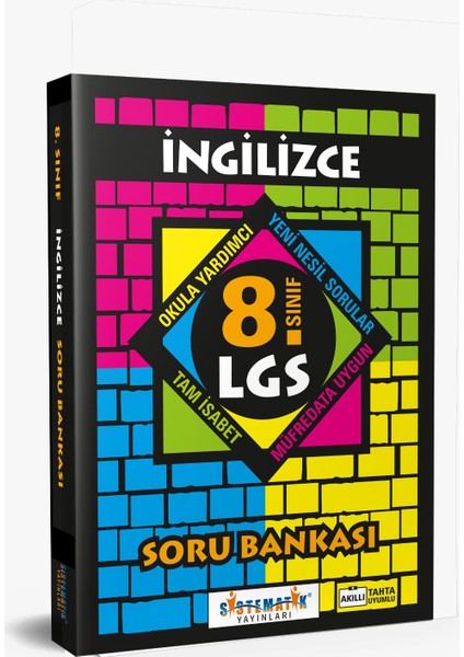 Sistematik Yayınları 8. Sınıf Ingilizce LGS Soru Bankası