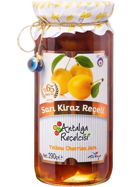 Antalya Reçelcisi 290 gr Sarı Kiraz Reçeli