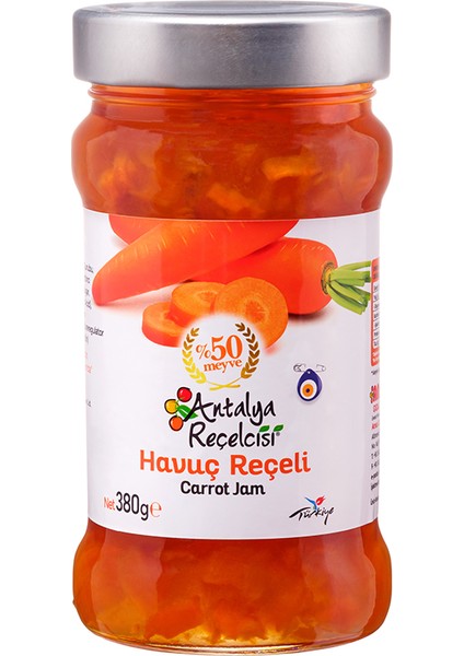 Antalya Reçelcisi 380 gr Havuç Reçeli