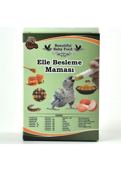 Yavru Kuş Elle Besleme Maması 100 gr