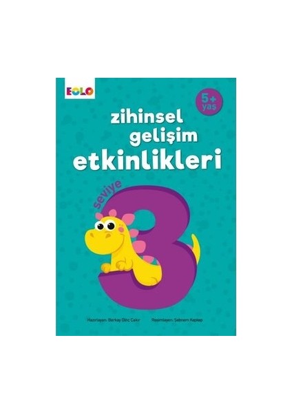 Pedagog Onaylı 5 Yaş Zihinsel Gelişim Seti 3 Kitap