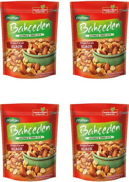 Bahçeden Ortaya Karışık Klasik 180 gr x 4'lü