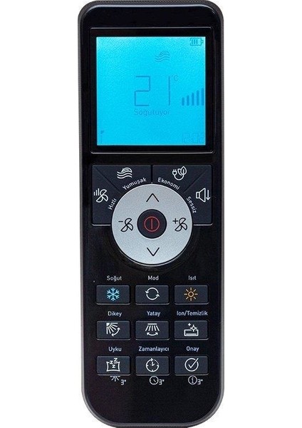 Arçelik XHY-W6009-1 Klima Kumandası Siyah