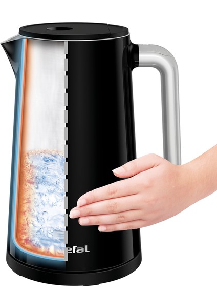 KO8518 Dijital Ekranlı Kettle Su Isıtıcısı 1,7 Litre - 7211003827