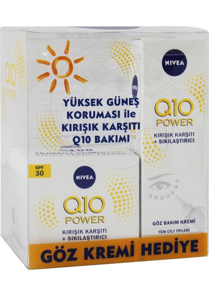 Q10 Power Spf 30 50 ml + Q10 Göz Kremi 15 ml