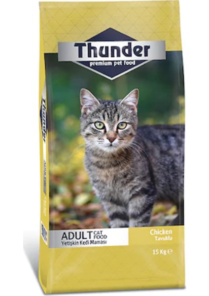 Yetişkin Tavuklu Kedi Maması 15 kg