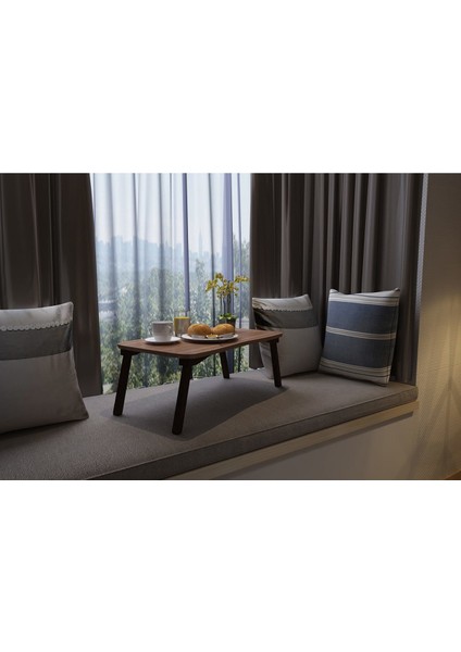 Laptop Sehpa Çalışma Kahvaltı Masası Ceviz fiyatları