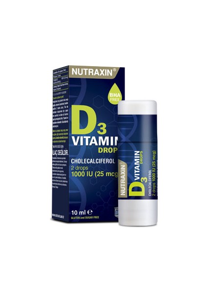 D3 Vitamin Damla 1000 Iu 10 ml