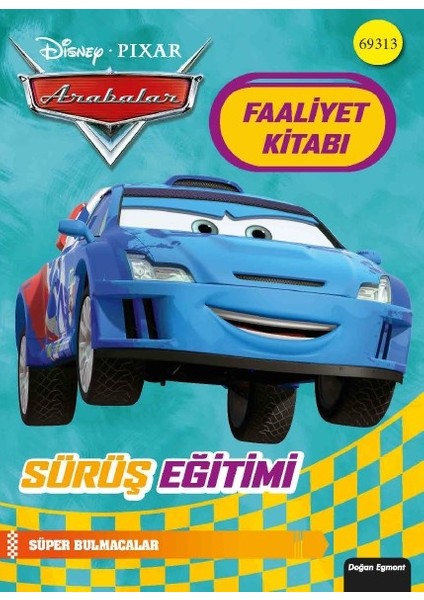 Disney Arabalar Faaliyet Kitabı - Sürüş Eğitimi