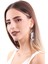Kadın Antik Gümüş Kaplama Sallantılı Deniz Kızı Küpe 3