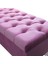 Kapitoneli Sandıklı Elena Bench Puf (beyaz-pembe (3010)) 4