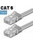 CAT6 Yassı Ethernet (Network, LAN) Kablosu, Gri, 50 cm 3