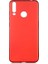General Mobile GM 10 Kılıf Premier Mat Silikon Esnek Koruma + Nano Glass Kırmızı 1