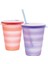 J87 Tupperware Eko Pipetli Bardak 2'li 1