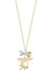 Altın Yusufcuk Kolye Tricolor 14K 2,0 cm 1