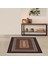 Renk Bloklu Kilim Desenli Etnik Dijital Baskı Yıkanabilir Modern Salon Halı ve Yolluk 1