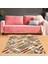Patchwork Kırkyama Desenli Dijital Baskı Yıkanabilir Kaymaz Taban Etnik Salon Halısı 1