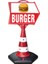 Burger Temalı Uyarı ve Reklam Dubası 1