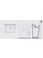 Sott'aqua Monoblok Lavabo 50 cm Fildişi 2