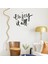El Yazısı ile Yazılmış Enjoy İt All Yazısı Sticker 60x43cm - Siyah 2