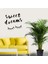 El Yazısı ile Yazılmış Sweet Dreams Yazısı Sticker 60x35cm - Siyah 1