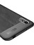 Xiaomi Redmi 9a Kılıf Niss Silikon Deri Görünümlü + Nano Glass Lacivert 3