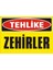 Tehlike Zehirler 2.6 mm PVC Uyarı Levhası 17,5 x 25 cm 1