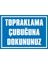 Topraklama Çubuğuna Dokununuz (Kendinden Yapışkanlı Etiket) 17,5 x 25 cm 1