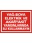 Yağ Boya Elektrik ve Akaryakıt Yangınlarında Su Kullanmayın Galvaniz Uyarı Levhası 17,5 x 25 cm 1