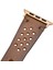 Vigo Sport Toka Apple Watch Uyumlu Deri Kordon 42-44MM RST2EF Taba 3