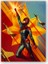 Ahşap Tablo Uçaklar Yarışan Kaptan Marvel 1