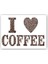 Ahşap Tablo I Love Coffee 1