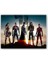 Ahşap Tablo Justice League Wonder Woman Batman Cyborg Aquaman Flash 1
