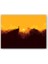 Ahşap Tablo Firewatch Günbatımı Kayalıkların Üstünde 1